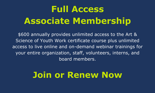 Associate Membership form.