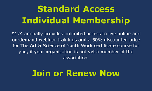 Individual membership form.